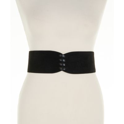 Azzedine Alaïa Black Suède Leather Belt