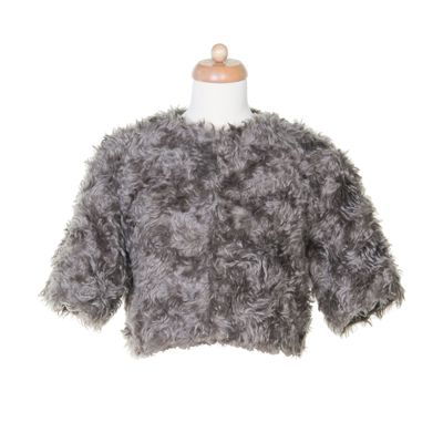 Fall 2007 Prada Grey Mohair Cropped Vest