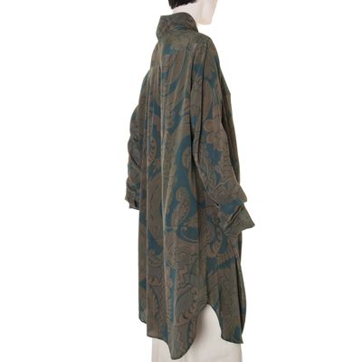 Dries van Noten Silk Tunic Dress
