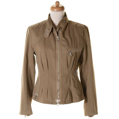 Dries van Noten Beige Cotton Jacket