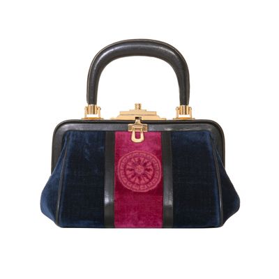 Roberta Di Camerino Velvet Bagonghi Doctor Bag