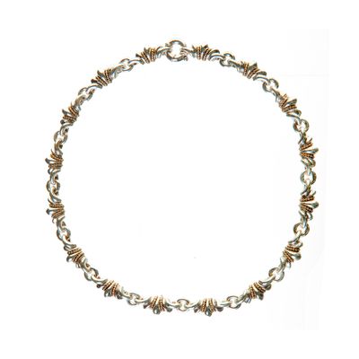 Lagos Two Tone Chain Necklace