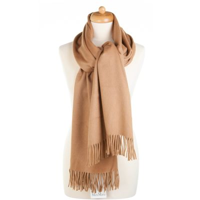 Max Mara Camel Cashmere Stole