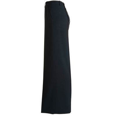 Chanel Black Wool Sailor Inspired Pants