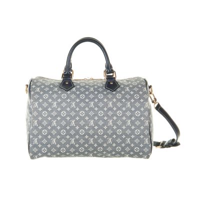 Louis Vuitton Speedy 30 Bandouliére Monogram Idylle Canvas Encre