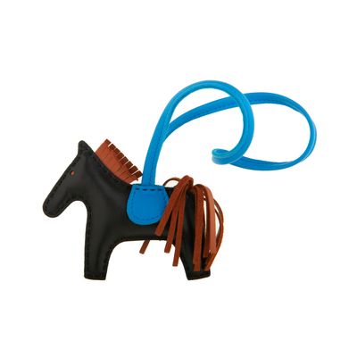 Hermès Grigri Rodeo PM Black Bag Charm