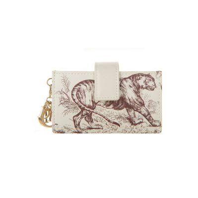 Christian Dior Toile De Jouy Card Holder