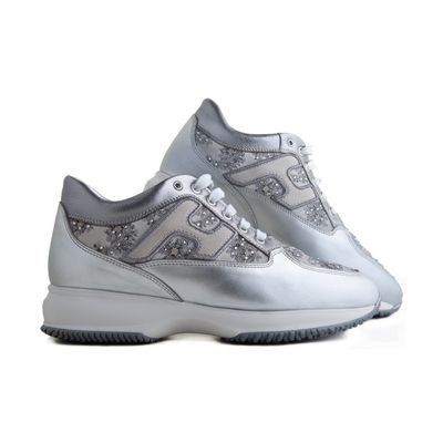 Hogan by Karl Lagerfeld Silver Sneakers