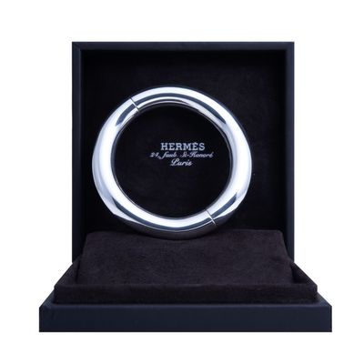 Hermès Sterling Silver 'Lima' Bracelet/Bangle - Discontinued
