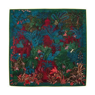 Hermès Carré 'Jardin à Sintra' - Designed by Annie Faivre