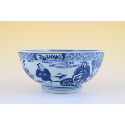 A Chinese porcelain bowl