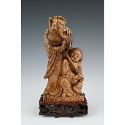 Chinese soapstone sculpture
