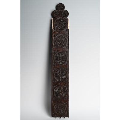 A Dutch 'mangelplank'