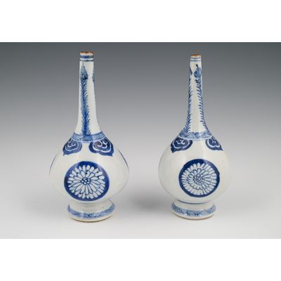 A pair Chinese rosewater sprinklers