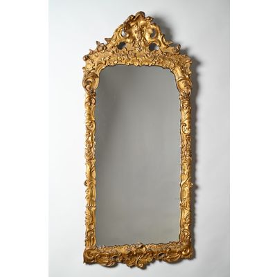 A Dutch Louis XV mirror