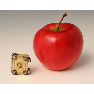 A gilded silver little book