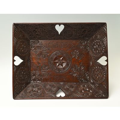 Een uiterst vroeg en fraaie luiermand