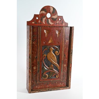 Een grote Hindeloopen schooltas