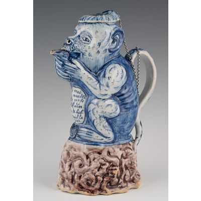 Delftware milk jug