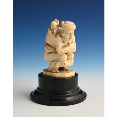 An ivory sculpture