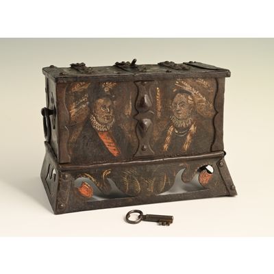 Een Nuremberg ijzeren kistje