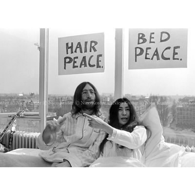 John Lennon & Yoko Ono - Peace - Kamer 902 Hilton # 2