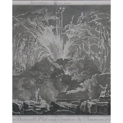 Encyclopedie: Uitbarsting van de Vesuvius in 1754