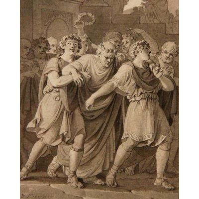 Jacques Kuyper: voorstudie voor 'de Censor Cato'