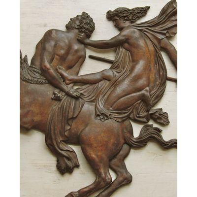 Twee reliefs met centauren