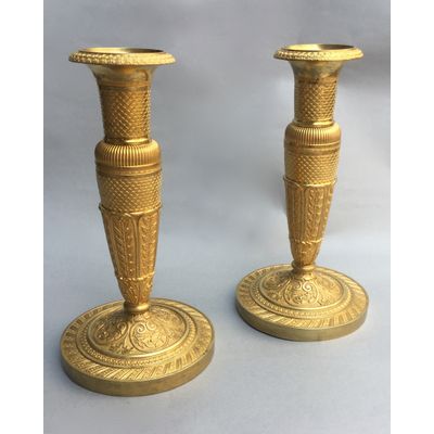 Paar Empire kandelaars