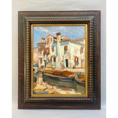 Pieretto Bianco: kanaal in Venetie