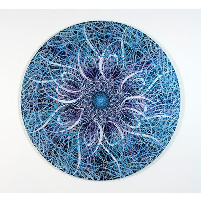 Untitled (Black Hole, Blue)