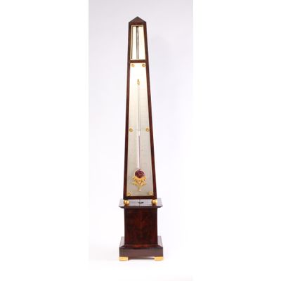 A French obelisk barometer, probably made in 1836