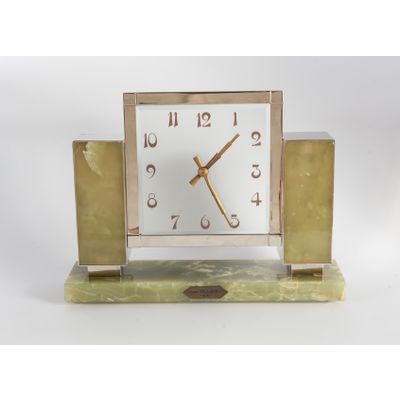Very Important Exceptional Mystery Art Deco 8th Day Mantel Clock, circa 1931