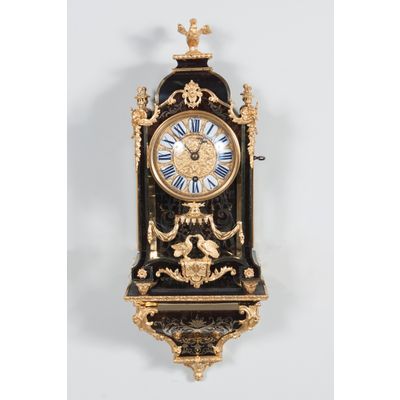 Small Decorative Louis XIV Boulle Inlaid Bracket Clock, circa 1720