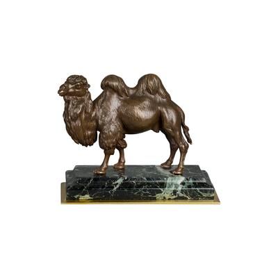 An unusual French camel bronze circa 1860