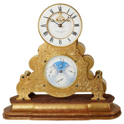"Delettrez a Paris" Clock with Achile Brocot Escapement, circa 1880