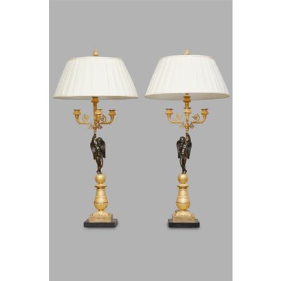Charles X lamps