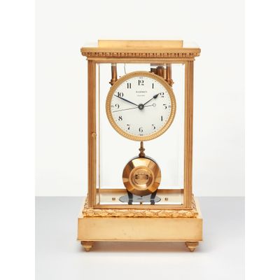 A French electrical (battery run) mantel clock by Bardon Clichy, circa 1925