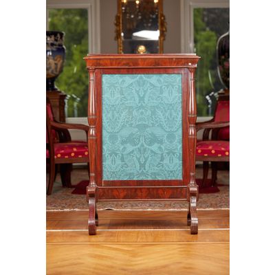 French fire screen 19th century