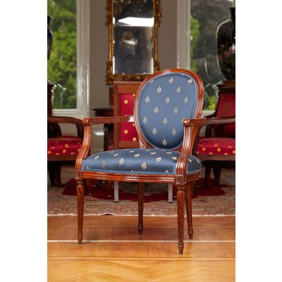 Louis XVI upholstered armchair 