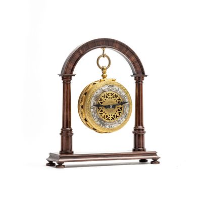 Decorative and striking coach watch made by 