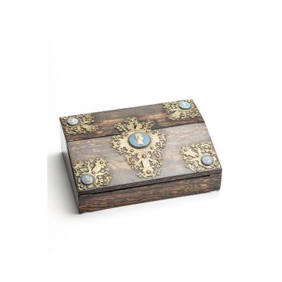 A magnificent Victorian colonial coromandel writing travel desk