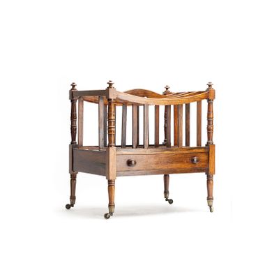 A very nice probably English lovely stylish and useful canterbury magazine rack