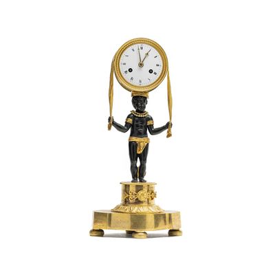 Pendule au bon sauvage