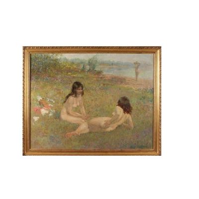 P194 Harry Maas girls in a meadow