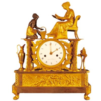 ABS24 Pendule 'Au Bon Sauvage'