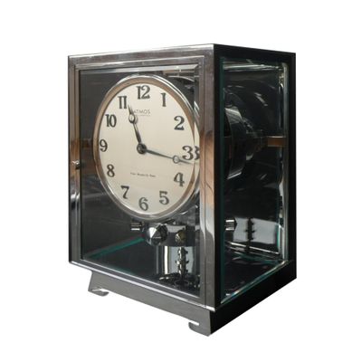 M153 Reutter nickel Atmos, no 3258, 5 glasses, France circa 1930.