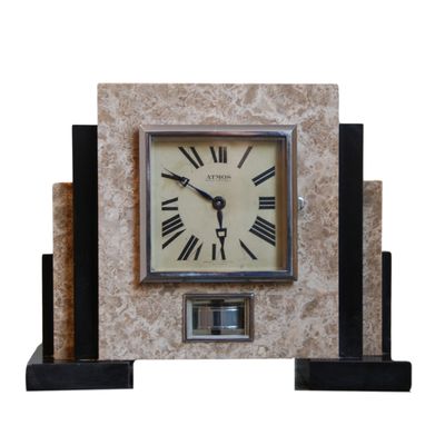 M158 Franse marmeren Reutter Atmos klok