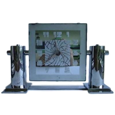 M75 Chrome Electric Mantle Clock